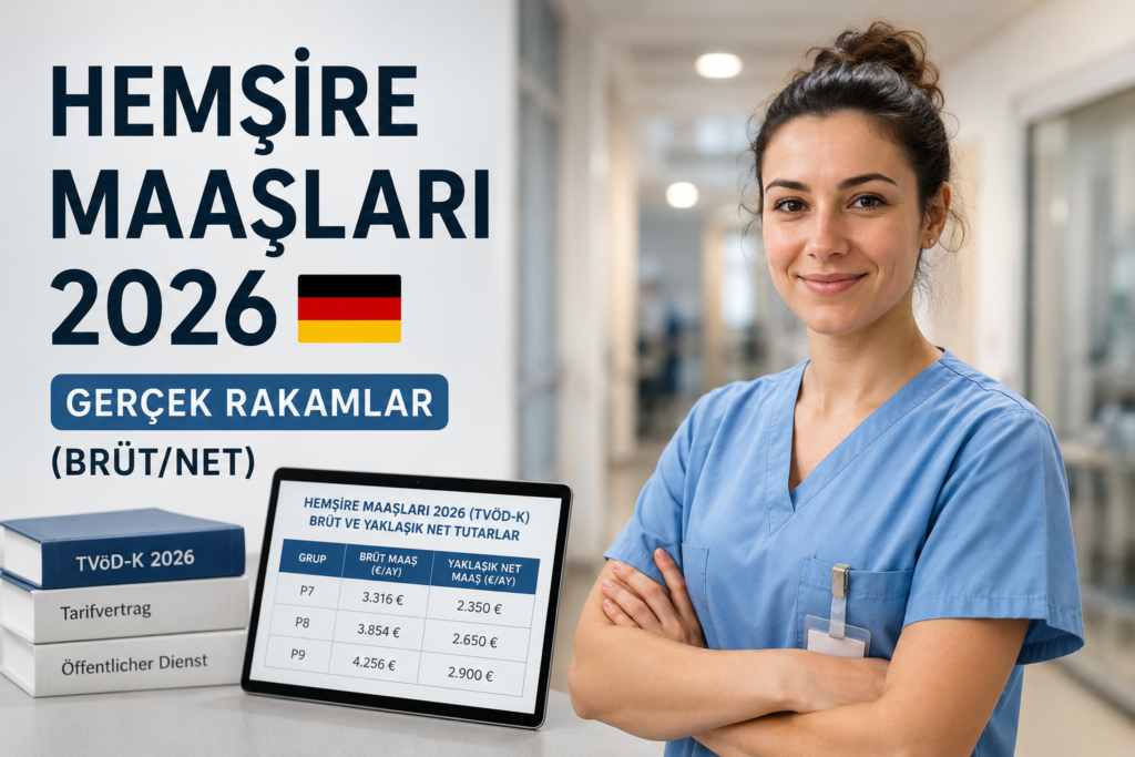 Almanya’da Hemşire Maaşları 2026
